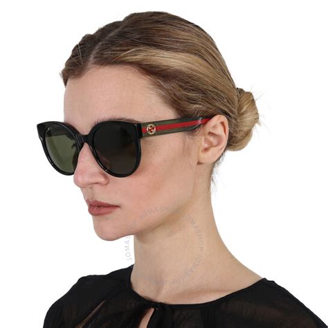 gucci 0035sn|Gucci Green Round Ladies Sunglasses GG0035SN .